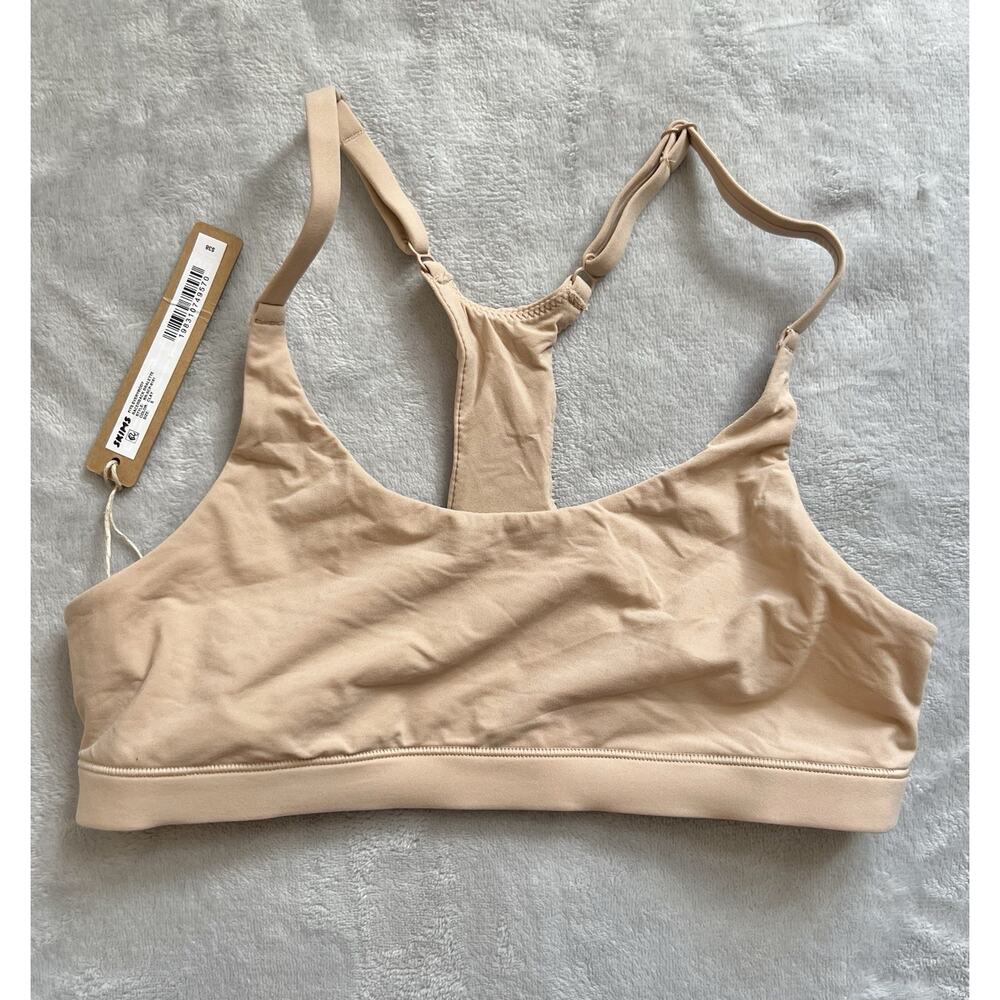 Skims Fits Everybody Racerback Bralette Clay BR-SCP-9181 Size Small Comfort NWT
